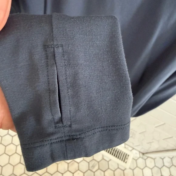 Free Fly Apparel Bamboo Gray-blue Long Sleeve Top - Picture 9 of 11